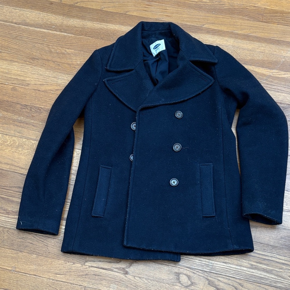 Old Navy Woman’s Navy Blue Peacoat